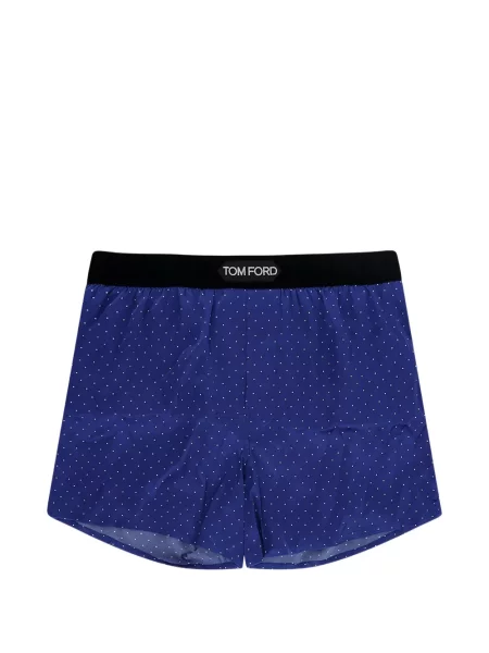 Boxeri Tom Ford cu buline albastru