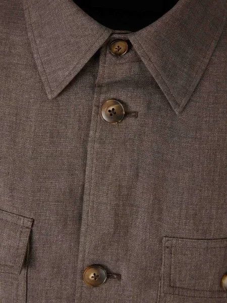 Яке Canali кафяво