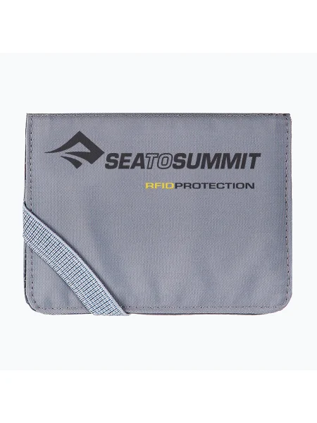 Olcsóbban. Sea to Summit Card Holder RFID grey pénztárca. Méret: OS szürke