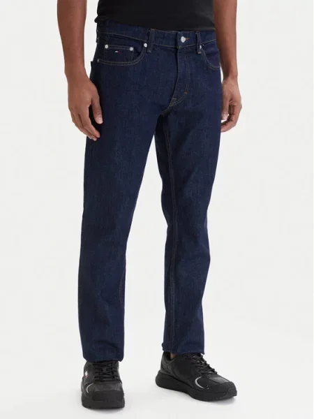 Tommy Jeans slim fit traperice za muškarce plava