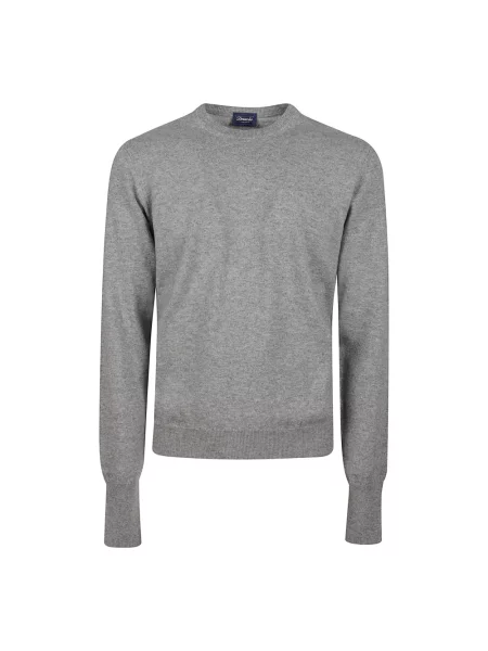 Sweter Drumohr szary