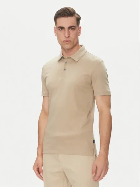 BOSS Tricou polo Palosh 30 bej