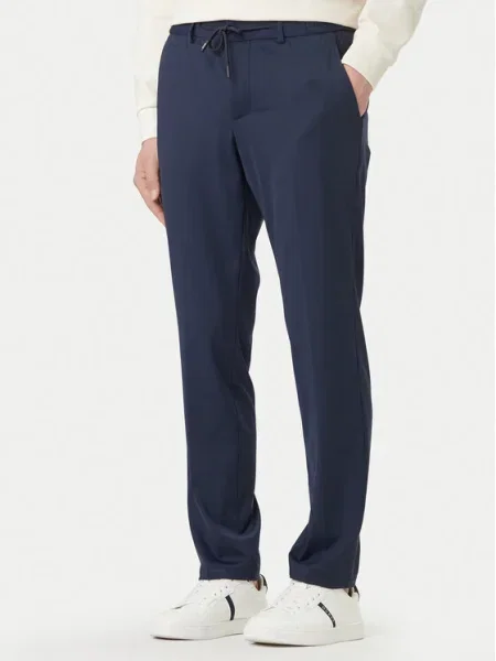 Guess Pantaloni chino Bleumarin