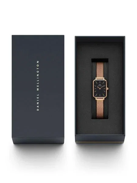 Hodinky Daniel Wellington Quadro Pressed růžová