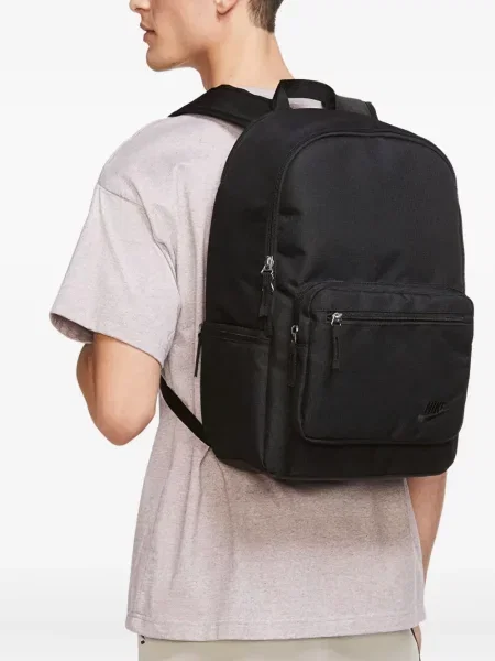 Rucsac Nike cu model leopard din fleece alergare negru