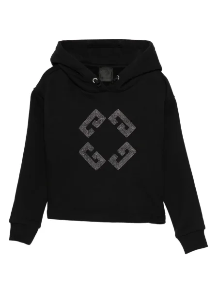 Bluza z kapturem dziecięca Givenchy czarna