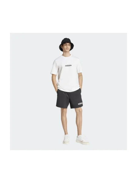 ADIDAS SPORTSWEAR Tricou funcțional Essentials Linear negru alb