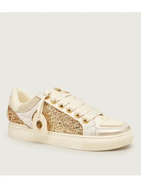Kurt Geiger Sneakers tornacipő Southbank | hasított bőr bézs