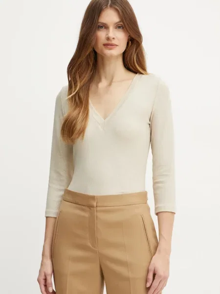 Morgan longsleeve TIWI beżowa