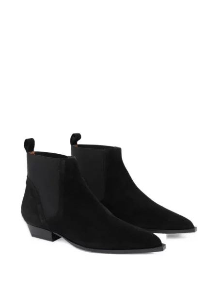 Semišové chelsea boots Angel Alarcon černé