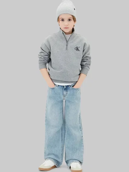 Суитчър Calvin Klein Jeans сиво