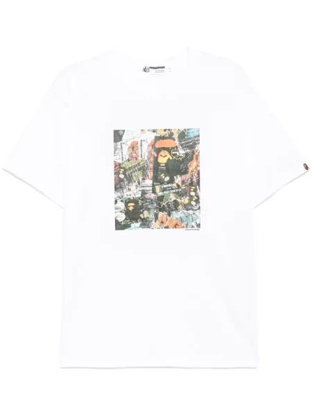 Tricou A Bathing Ape® alb
