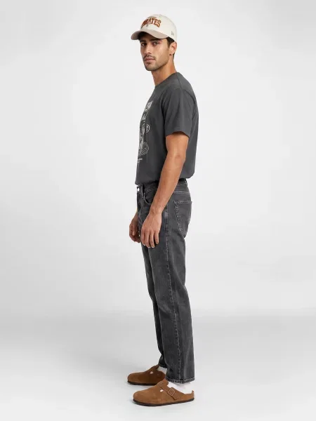 Široké džínsy Levi's 501 čierna