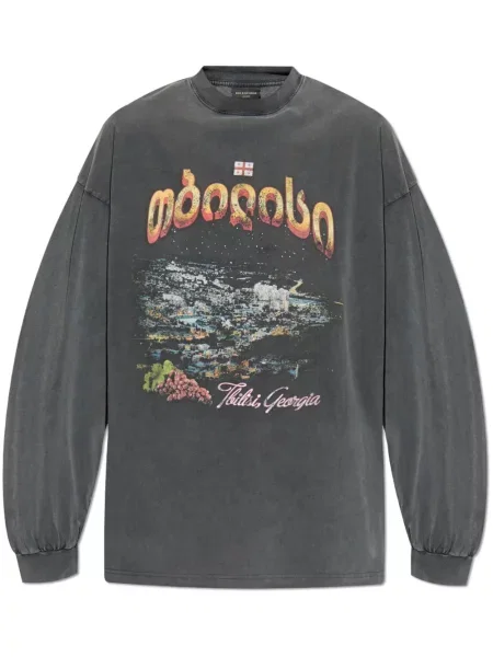 Tricou Balenciaga negru