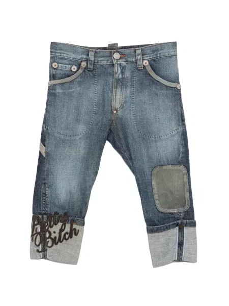 Cu centură decupat blugi Dsquared2 albastru
