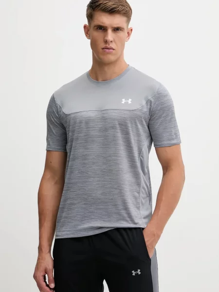 Under Armour Sportovní tričko UA Tech Utility šedé