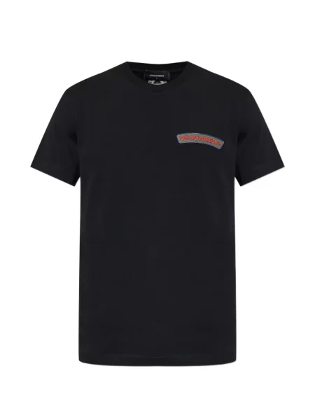 Tricou Dsquared2 cu autograf negru