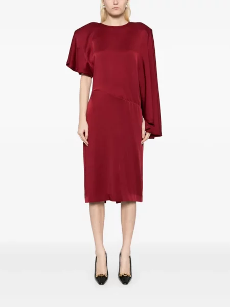 Rochie maxi Stella Mccartney de costum roșu