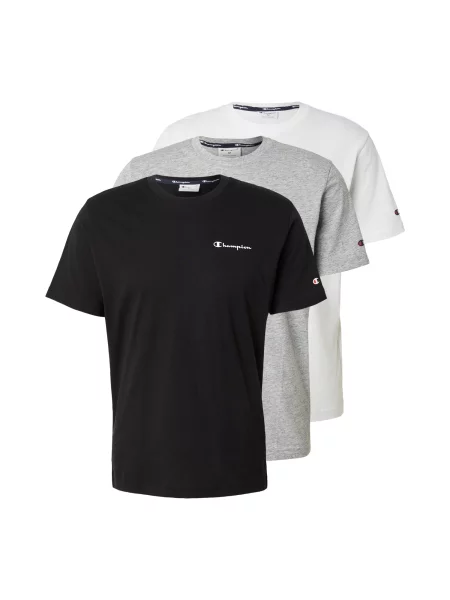 Champion Tricou funcțional gri amestecat / negru alb