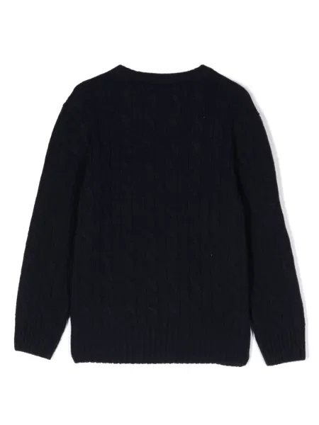 Sweter dziecięcy Polo Ralph Lauren niebieski