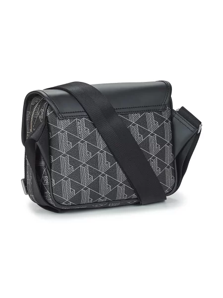 Geantă crossbody Lacoste negru