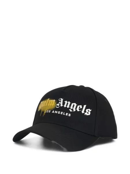Șapcă Palm Angels cu imagine negru