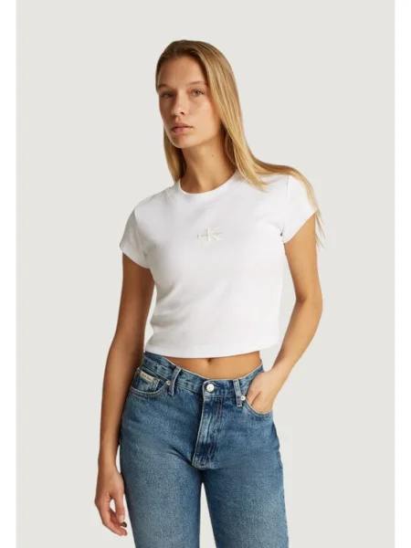 Calvin Klein Jeans Tricou alb