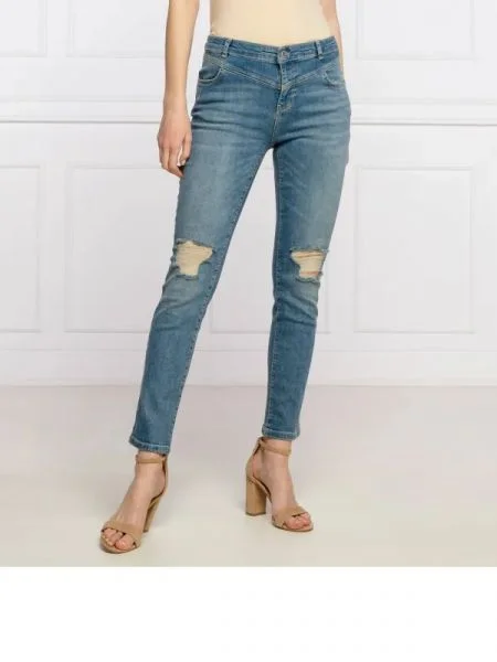 Twinset Actitude Farmer | Skinny fit | denim kék
