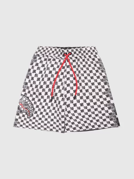 Детские шорты Sprayground белые