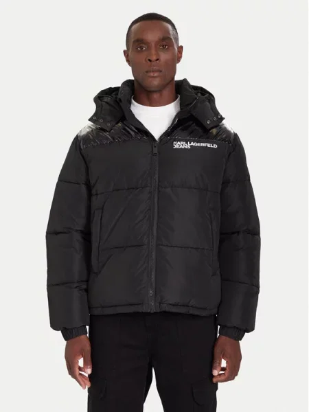 Джинсовая куртка Karl Lagerfeld Jeans черная