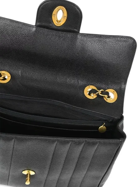 Klasická kabelka Chanel Pre-owned černá