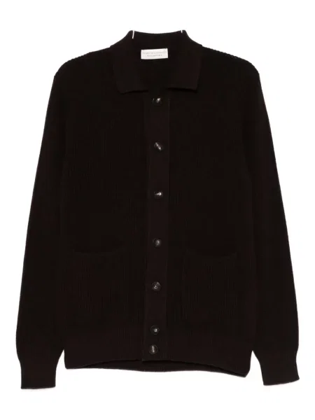 Cardigan Filippo De Laurentiis tricotate maro