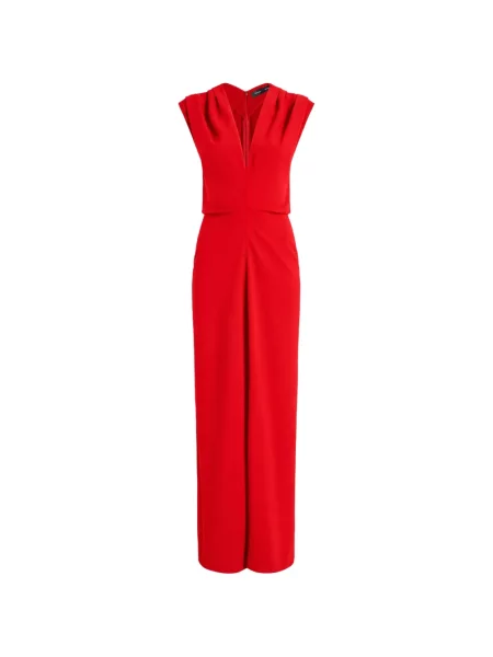Rochie Proenza Schouler din crep roșu