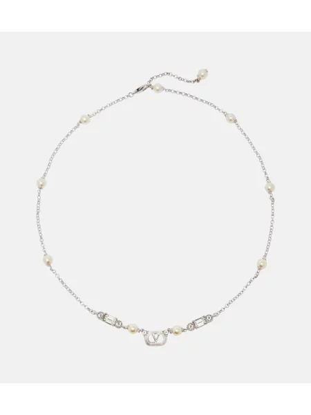 Colier Valentino argintiu