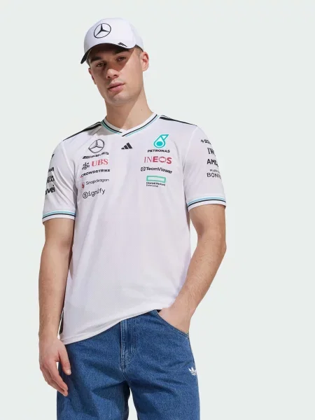 Футболка adidas білий