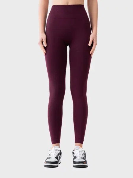 Спортивні леггінси AVECS бордовий