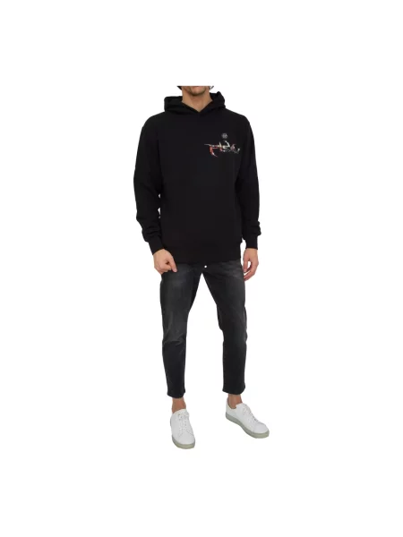Bluza z kapturem Philipp Plein z kapturem czarna