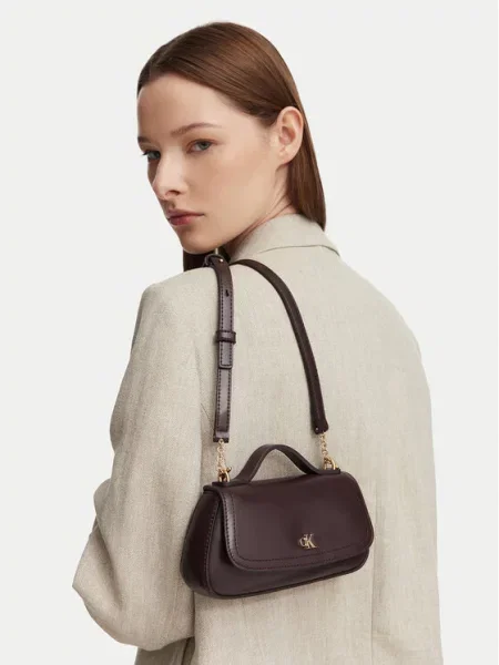 Torbica Calvin Klein Tamnocrvena