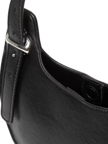 Torbica Calvin Klein s autogramom crna