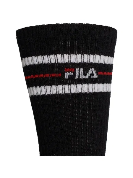 FILA Ponožky červená biela čierna