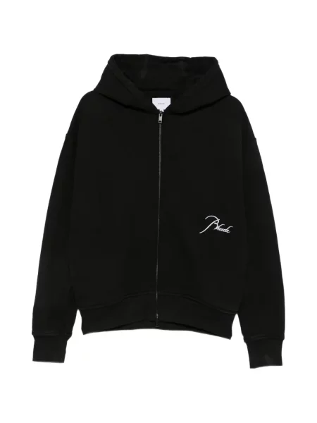 Hanorac cu glugă Rhude cu autograf negru
