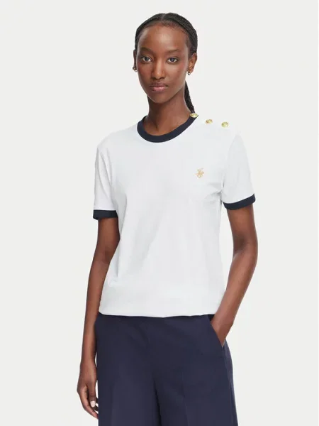 Beverly Hills Polo Club Tricou alb