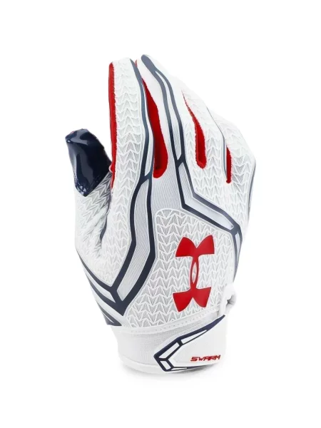 Fotbal mănuși Under Armour alb