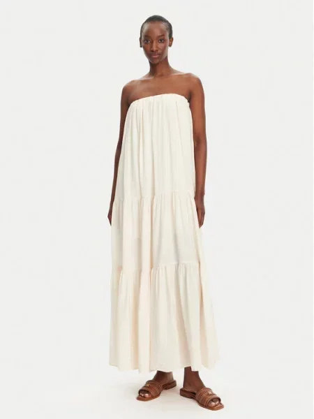 Eleh Літня сукня бежевий