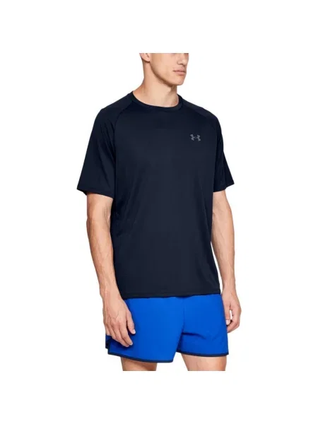 Tričko Under Armour Tech academy/graphite černé