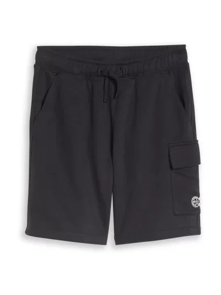 TOM TAILOR Pantaloni gri metalic alb
