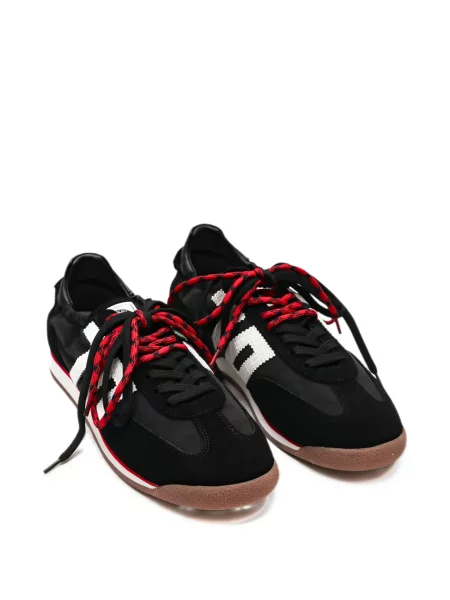 Sneakerși Back 70 din piele de căprioară negru