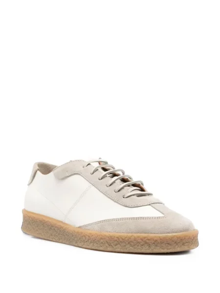 Sneakerși Buttero din piele alb