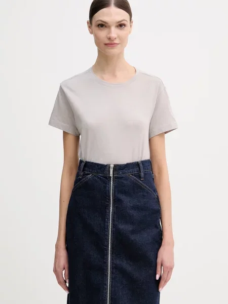 Sisley basic tričko šedé
