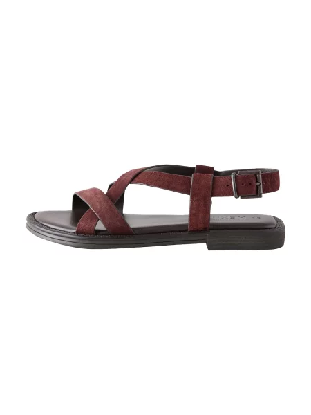 Next Sandale cu baretă Forever Comfort burgundy roșu